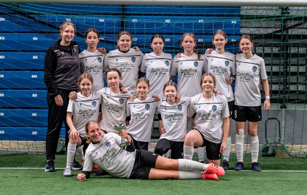 JK Tallinna Kalevi U14 tüdrukud triumfeerisid Aastalõputurniiril