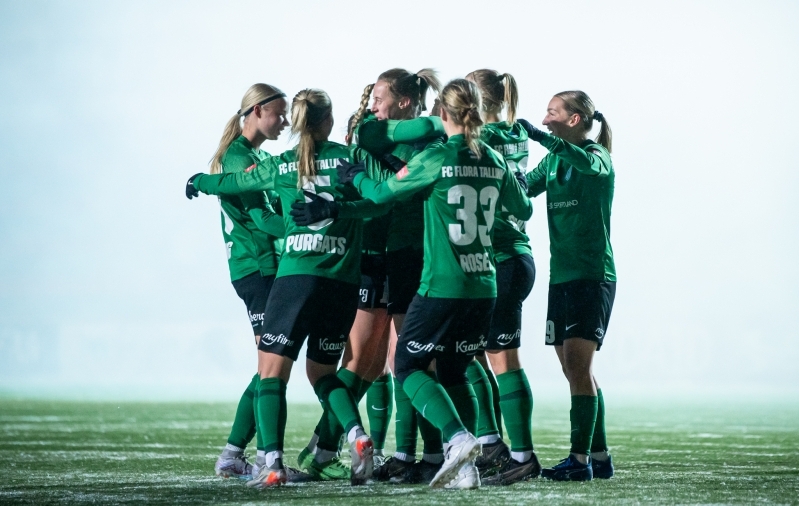 Flora naiskond kohtub talvel kolme välisklubiga